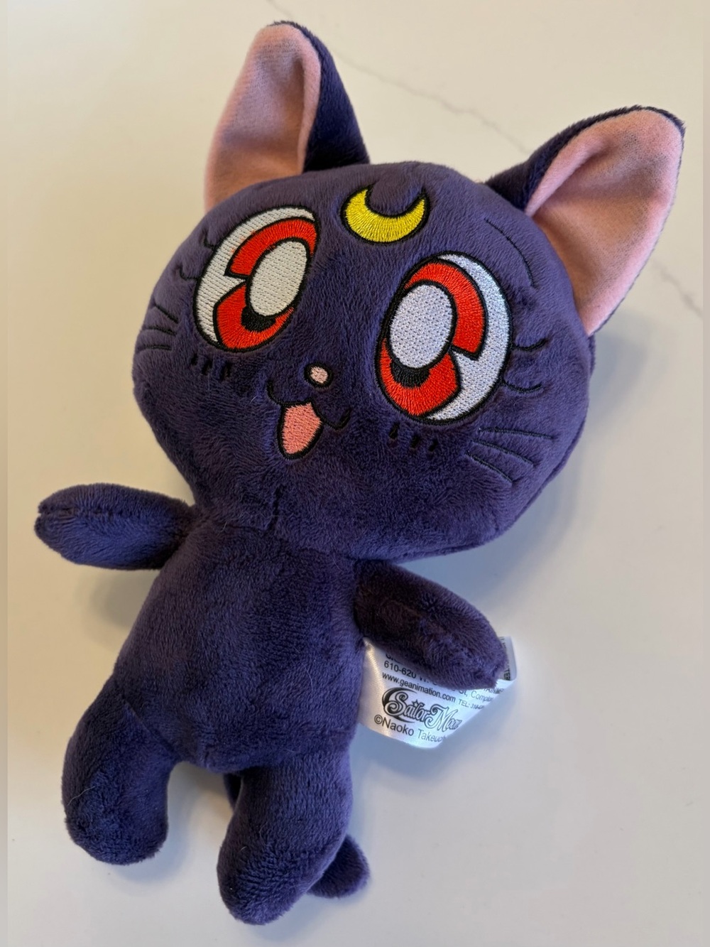 Sailor Moon Luna 7" Plush